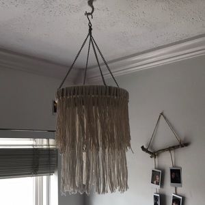 Boho chandelier